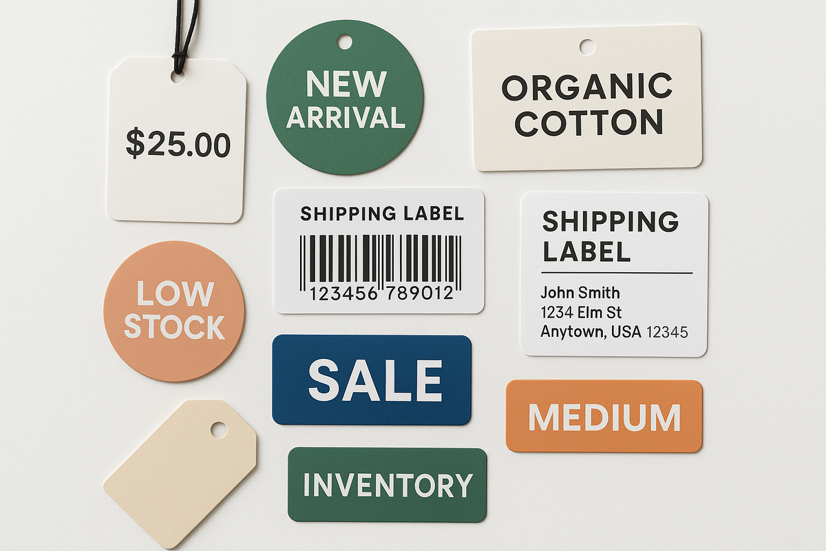 Labels & Tags – Ryan's International LLC